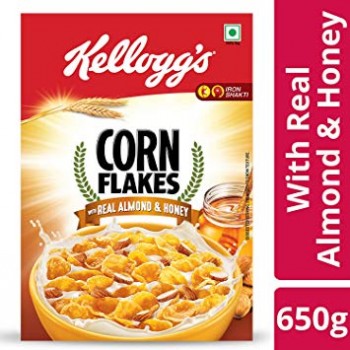 Kelloggs Corn Flakes With Real Almond And Honey